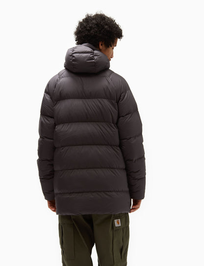 Pata Silent Down Parka - Ink Black