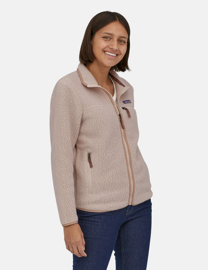 Pata Women's Retro Pile Jacket - Shroom Taupe