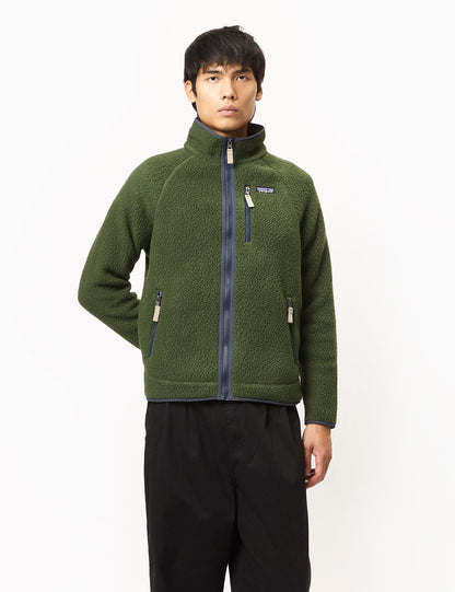 Pata Retro Pile Jacket - Torrey Pine Green