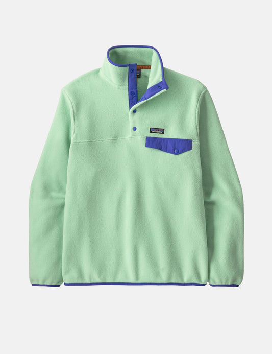 Pata LW Synch Snap-T Pullover - Rinsed Green