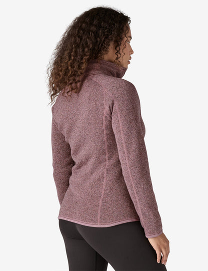 Pata Women's 1/4 Zip  Better Sweater - Stormy Mauve