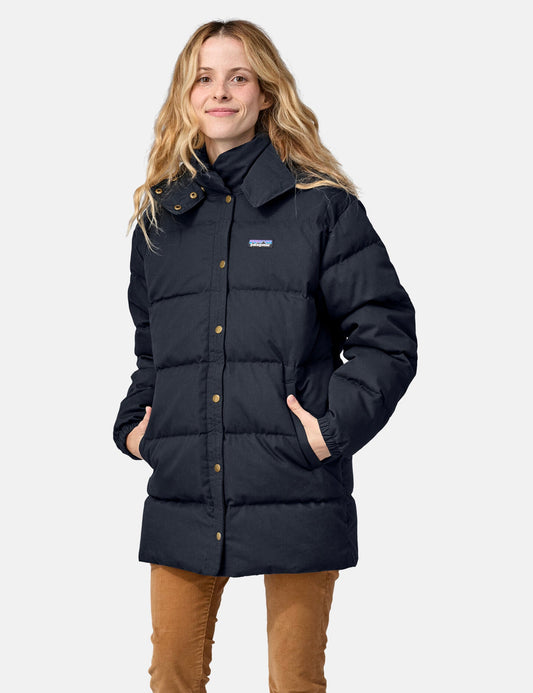 Pata Women's Cotton Down Parka - Pitch Blue