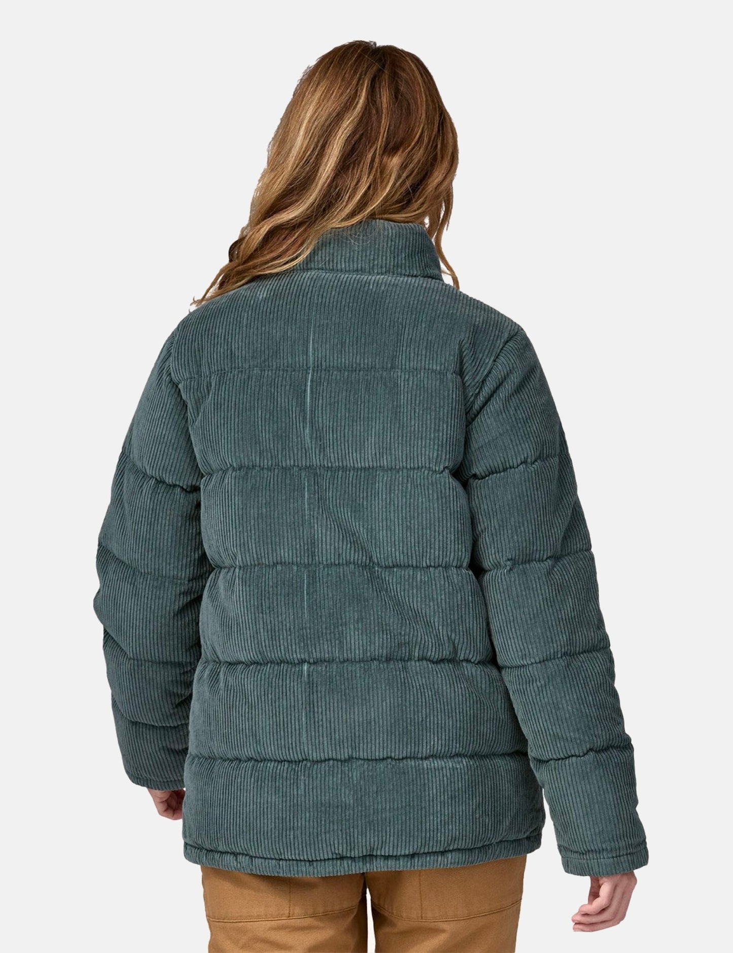 Pata Women's Cord Fjord Coat - Nouveau Green