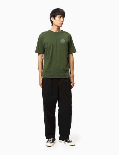 Pata CTA Earth Currents Organic T-Shirt - Torrey Pine Green