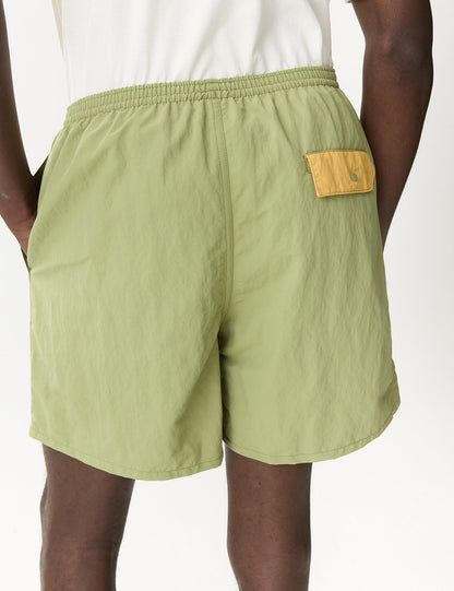 Pata Baggies Shorts (5in) - Buckhorn Green