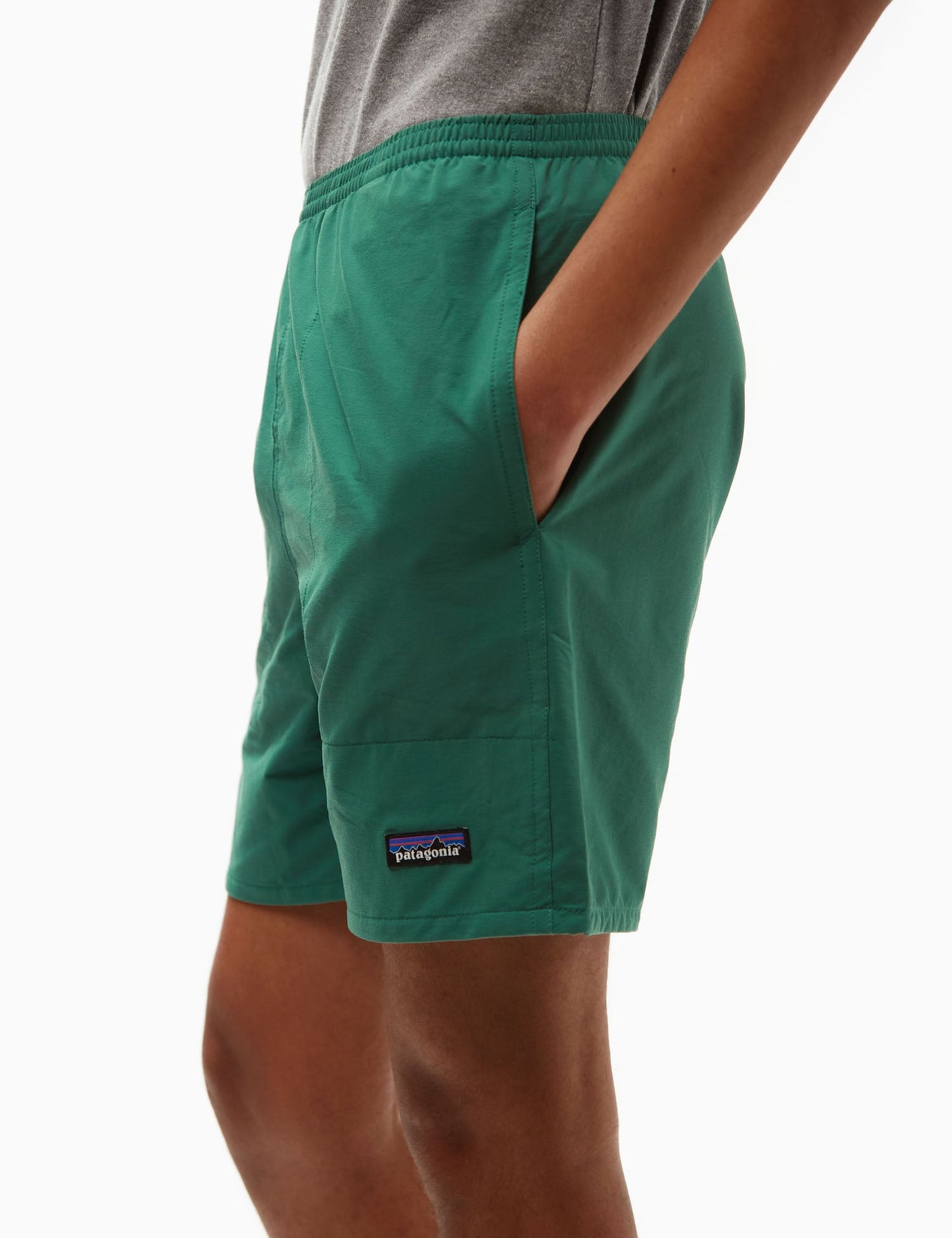 Pata Baggies Lights Shorts (6.5 in) - Conifer Green